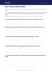 Free Handwriting Practice for Year 4 Students | BookFlik