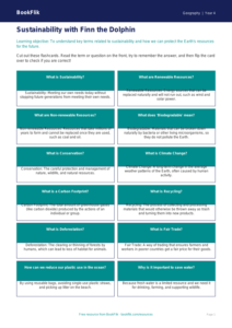 Free Sustainability Flashcards | Year 4 | Geography | BookFlik