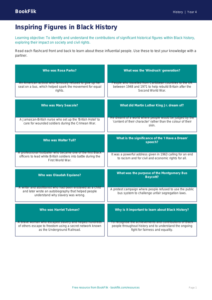 Free Black History Flashcards | Year 4 | History | BookFlik