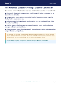 Free Kindness Poster | Year 4 | HASS / Personal Development | BookFlik