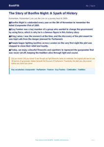 Bonfire Night History Poster | Year 4 Religious Education | BookFlik