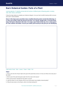Free Australian Plants Worksheet | Year 4 | Science | BookFlik