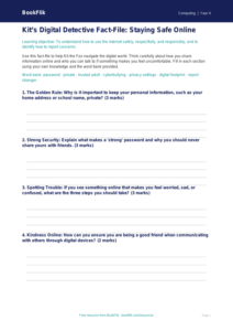 Free Internet Safety Guide for Class 4 Students | BookFlik