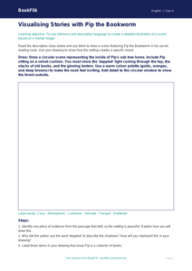Free Reading Comprehension Drawing Sheet for CBSE Class 4 | BookFlik