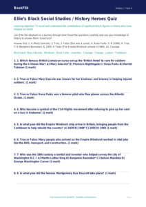 Black History Quiz for Class 4 | CBSE Social Studies | BookFlik