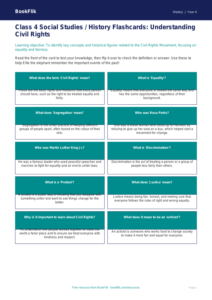 Civil Rights for Kids: Class 4 Social Studies Learning Resource | BookFlik