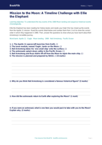 Social Studies / History neil armstrong activity sheet class 4 core