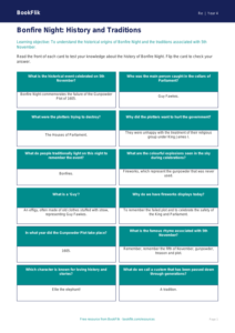 Class 4 EVS: Understanding Festivals and Safety | Bonfire Night Lesson | BookFlik
