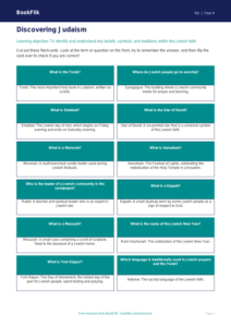 Judaism for Class 4: Educational Resource | CBSE EVS | BookFlik
