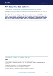 Free Data Handling Drawing Sheet | Year 4 Core | BookFlik
