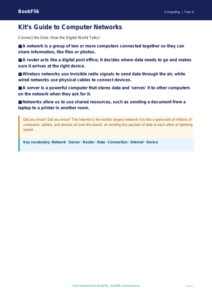 Free Networks Poster | Year 4 Core | BookFlik