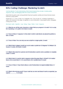 Free Scratch Quiz | Year 4 Core | BookFlik