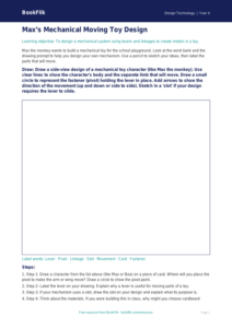 Free Mechanisms Drawing Sheet | Year 4 Core | BookFlik