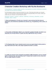 Free Creative Writing Template | Year 4 Greater Depth | BookFlik