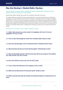 Free Reading Comprehension Quiz | Year 4 Core | BookFlik