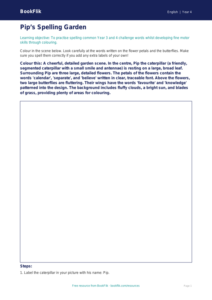 Free Spelling Colouring Page | Year 4 Core | BookFlik