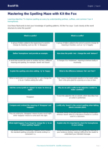 Free Spelling Flashcards | Year 4 Greater Depth | BookFlik
