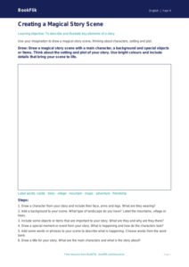 Free Stories Drawing Sheet | Year 4 Core | BookFlik
