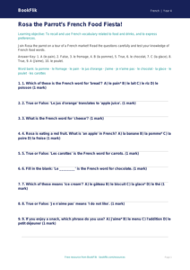 Free Food Quiz | Year 4 Core | BookFlik