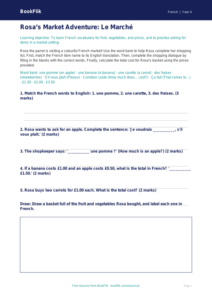 Free Shopping Activity Sheet | Year 4 Core | BookFlik