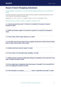 Free Shopping Quiz | Year 4 Core | BookFlik