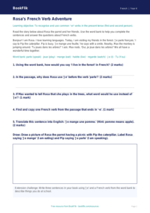Free Verbs And Tenses Track Sheet | Year 4 Core | BookFlik