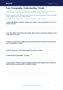 Free Climate Assessment | Year 4 Core | BookFlik