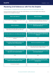 Free Grid References Flashcards | Year 4 Core | BookFlik