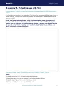 Free Polar Regions Drawing Sheet | Year 4 Core | BookFlik