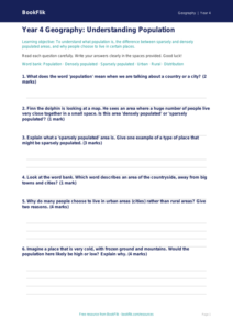 Free Population Assessment | Year 4 Core | BookFlik
