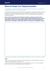 Free Population Drawing Sheet | Year 4 Core | BookFlik