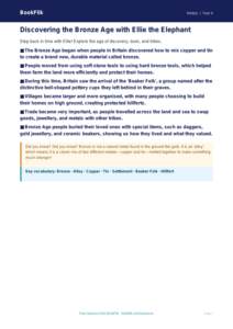 Free Bronze Age Poster | Year 4 Core | BookFlik