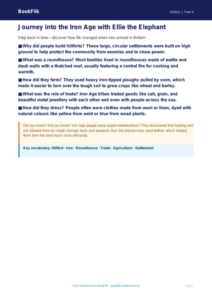 Free Iron Age Poster | Year 4 History Resource | BookFlik