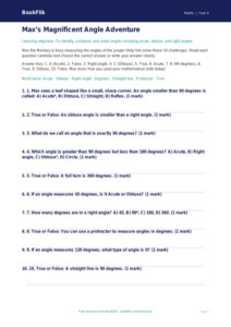 Free Angles Quiz | Year 4 Core | BookFlik