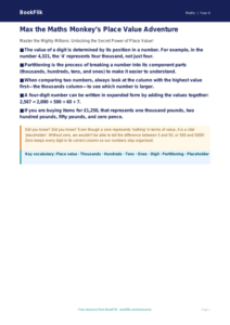 Free Place Value Poster | Year 4 Greater Depth | BookFlik