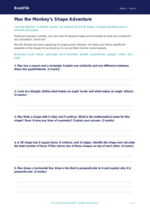 Free Shape Assessment | Year 4 Core | BookFlik