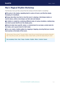 Free Rhythm Poster | Year 4 Core | BookFlik
