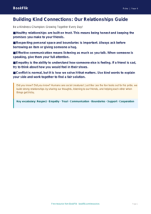 Free Relationships Poster | Year 4 Core | BookFlik