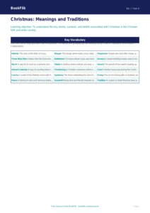 Free Christmas Word Mat | Year 4 Core | BookFlik