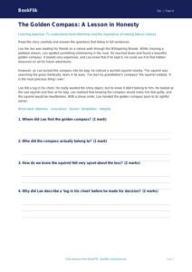 Free Moral Questions Comprehension | Year 4 Core | BookFlik