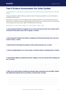 Free Space Assessment | Year 4 Core | BookFlik