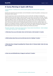 Free Greetings Comprehension | Year 4 Core | BookFlik