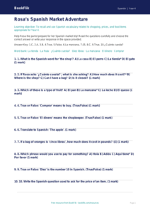 Free Shopping Quiz | Year 4 Core | BookFlik