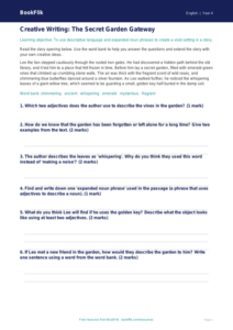 Free Creative Writing Track Sheet | Grade 3 | ELA | BookFlik