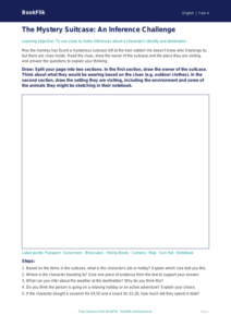 Free Inference Drawing Sheet | Grade 3 | ELA | BookFlik