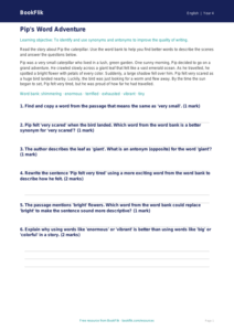 Free Vocabulary Track Sheet | Grade 3 | ELA | BookFlik