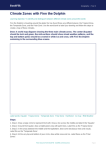 Free Weather And Climate Drawing Sheet | Grade 3 | Geography | BookFlik