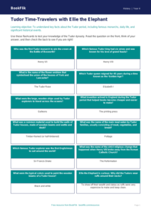 Free Tudors Flashcards | Grade 3 | History | BookFlik