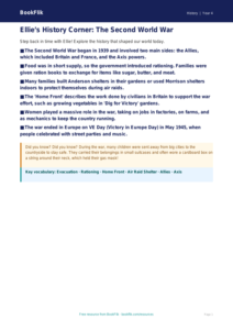 History ww2 poster grade 3 core