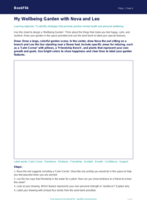 Free Wellbeing Drawing Sheet for Grade 3 | BookFlik